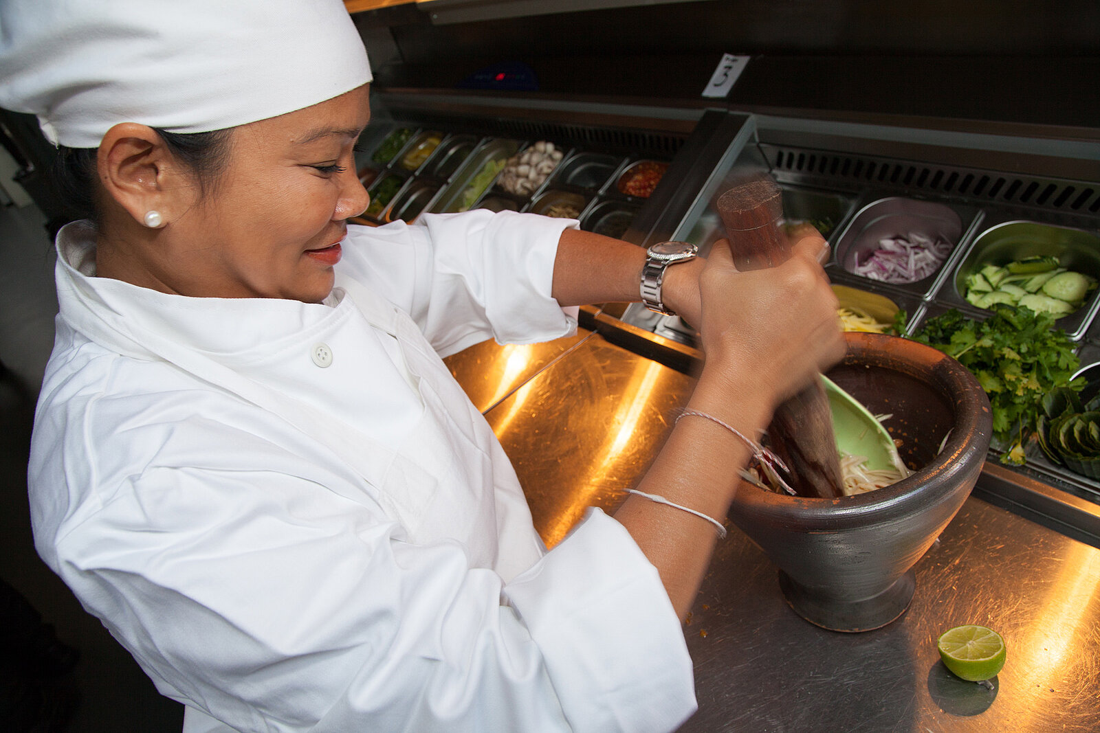 Thaikhun Thai street food owner, chef and founder khun kim